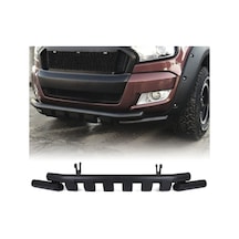 Ford Ranger T6 T7 T8 Shark Ön Koruma Demiri Ön Tampon Koruma Barı Siyah