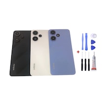 İnfinix Hot 30 Play Mor Arka Cam Kapak Pil Kapağı Tamir Set B7000 Set Mor