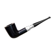 Peterson Ebony Spigot 120 9mm. Filtreli Akrilik Saplı Pipo 205906