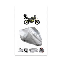 Yuki Tekken125 Gri Su Geçirmez Kalitesi Motosiklet Örtüsü