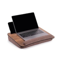 Minderli Laptop Sehpası, Ceviz Renk, Rahat Kullanım İçin