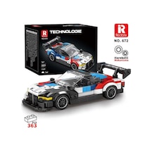 Reobrix Creator 672 Bmw M4 Gt3 Spor Araba Yaratıcı Yapı Blok Seti Building Blocks - 385 Parça