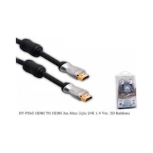 Hytech HY-W290 1.4 24K 3D Gold Mini HDMI Kablo 1.3 M