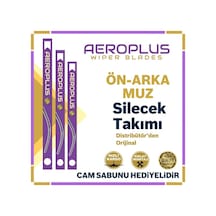 Aeroplus Seat İbiza Ön Arka Muz Silecek Takımı 2001-2006