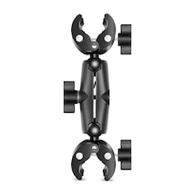 Motosiklet Dualheads Yengeç Kelepçe Eylem Kamera Gidon Spor Aksiyon Kameraları Için Sabit Montaj Yurt Dışından A