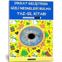 Dikkat Geliştiren Gizli Nesneleri Bul Yaz-sil Kitabı