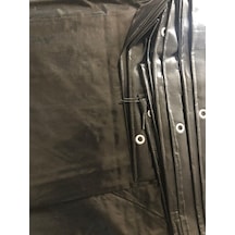 Siyah Çadır Branda 230 Gr 8 Metre X 6 Metre Çadır