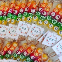 Çok Renkli Doğum Günü, Düğün, Nişan Şekeri 100 Adet