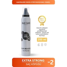 Akat Gardi Saç Köpüğü Extra Strong No:2 Gri 200 Ml