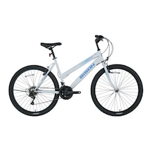 Bisan Sentıero Dağbisikleti 42cm V 24jant21vites Metalikbeyazmavi Beyaz - Mavi