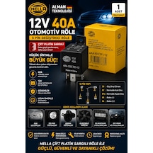 Hella 12v 40a 5 Pin Güç Rölesi 4ra 933 791-12  Kalite Far Sis Korna Fan Rölesi 1 Adet