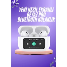 Dokunmatik - 197 - Ekranlı Anc/enc Yeni Nesil Pro Bluetooth Kulaklık - Matxzngz - Dokunmatik Ekran