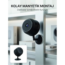 Mini Wi-fi Güvenlik Kamerası A9 Hd Görüntü Hareket Algılama Ve Uzaktan Canlı İzleme