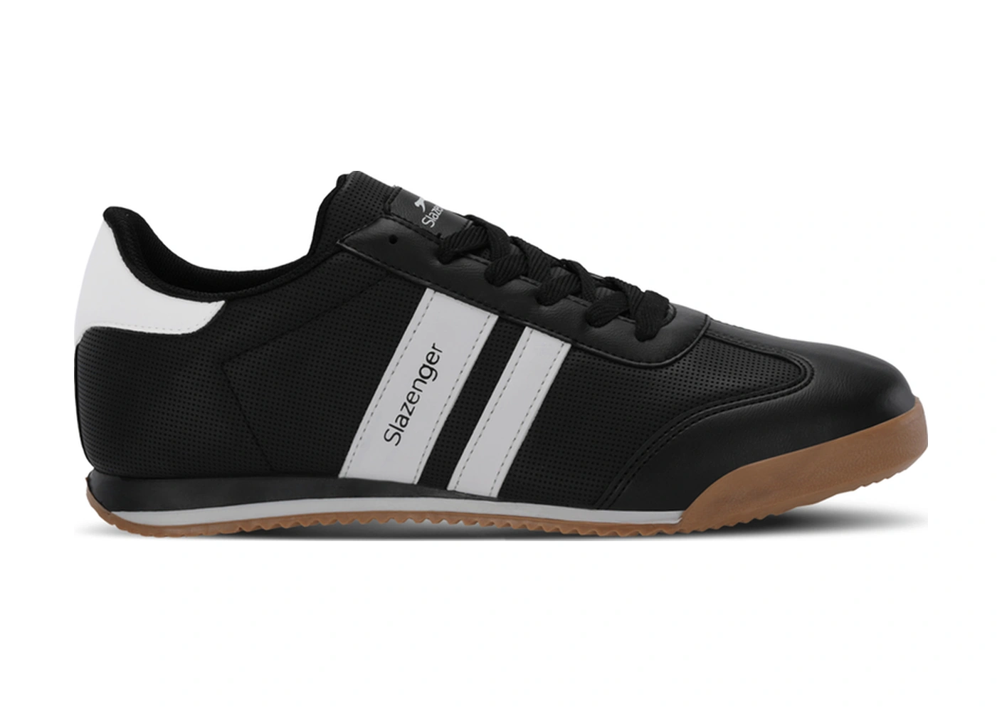 Slazenger Oleg I Erkek Siyah / Beyaz Günlük Spor Ayakkabısı Siyah / Beyaz