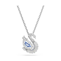 5723389 Swarovski Kolye Swan:pend Blue/ Blu/rhs Metalik