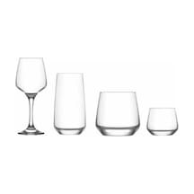 Plt Design Lav Lal 24 Prç Çeyiz Seti -bardak -su Bardak -meşrubat Bardağı