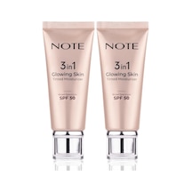 Cosmetics 3 İn 1 Glowing Skin Tinted Moisturizer 50 Spf Işıltılı Aydınlatıcı Krem 2 Paketi Cosmetics 3 İn 1 Glowing Skin Tinted Moisturizer 50 Spf Işıltılı Aydınlatıcı Krem 2 Paketi