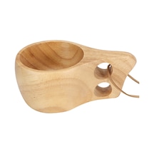 Maiyame Doğal Ahşap Taşınabilir Kahve Kupası - Çevre Dostu Ve Dayanıklı Mutfak Eşyası Diğer