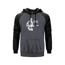 Dire Straits Concert Gri Renk Reglan Kol Sweatshirt