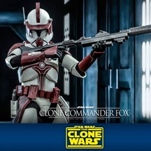 Clone Commander Fox Coruscant Guard 12 İnch Exclusive Figure