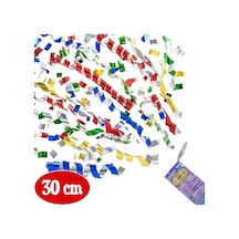 Karışık Renkli Konfeti 30 Cm Yetişkin