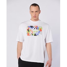 Kappa Tarsty Tee Erkek Beyaz Comfort Tişört