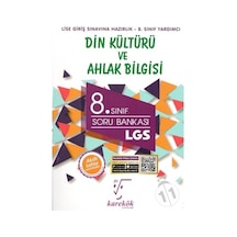 Karekök Yayınları 8. Sınıf Lgs Din Kültürü ve Ahlak  Bilgisi