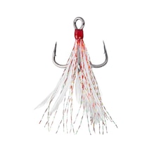 Mustad Alpha Point In-line Tg Üçlü Olta İğnesi Itg76f-rt Tıtan Steel No:4 - 2li