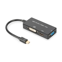 Digitus Mini Displayport Çeviricisi 3 In 1 Multi-media Kablosu Kablolu