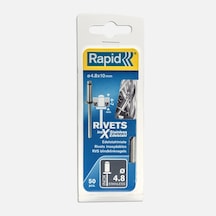Rapid Perçin 4,8x10 Mm Paslanmaz Matkap Ucu 50 Adet