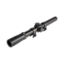 4x15 Full Çelik / Dürbünü 11mm Lisinya Siyah
