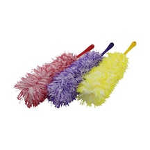 Renkli İp Toz Alma Püskülü Püskül 36 Cm + Renkli Plastik Sap 19cm 55cm Brkt-910248 5705