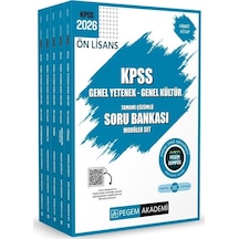 Pegem 2026 Kpss Ön Lisans Soru Bankası Çözümlü Modüler Set Pegem Akademi Yayınları