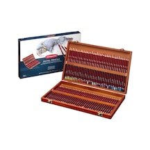 Derwent Pastel Pencils 72Li Ahşap Kutu Pastel Kalem Seti