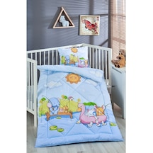 Komfort Home V29 %100 Pamuklu Silikon Elyaf Bebek Yorgan Seti