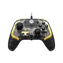 Kaleid Flux Kablolu Oyun Denetleyicisi - Xbox Series X S, Xbox One & Windows Ve Steam İçin Resmi Lisanslı Oyun Kumandası, Salon Efektli Video Oyun Kumandası, Tetikleme/joystick Ve Rgb Işıklar
