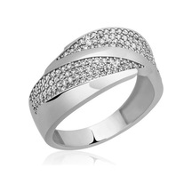 Hk Gümüş Kadın Yüzük Zirkon Taşlı Gümüş Takı Hediyelik Ürünler-202292 Çok Renkli