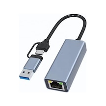 Lexroo 2 İn 1 Gigabit Ethernet Adaptör