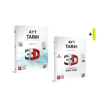 3d Yayınları Ayt Video Destekli Tarih Defter Ve Soru Bankası Seti