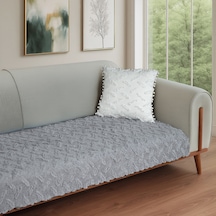 Latuda Home Ponela Koltuk Örtüsü - Sadece Oturum Alanını Kaplar 85x210 Cm - Gri