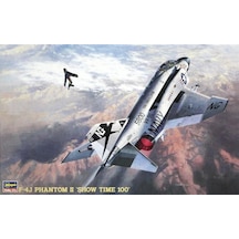 Hasegawa Pt6 7206 1/48 Ölçek, F-4j Phantom Iı With One Piece Canopy , Savaş Uçağı Plastik Model Kiti-48793
