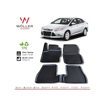Ford Focus 3 Paspas 2010 2014 Arası 3D Havuzlu Wöller Paspas