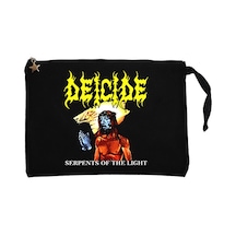 Deicide Serpents Of The Lıght Siyah Clutch Cüzdan / El Çantası Siyah