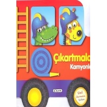 Kamyonlar-Çıkartmalarla Taşıtları Tasarla- Çiçek Yayıncılık