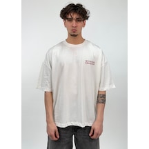 Zaee Weekend Collective Baskılı Oversize Tişört Çok Renkli