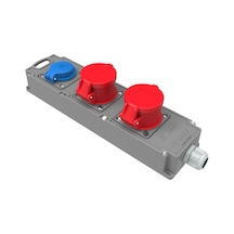 Bemis Cee Tri Box Grup Priz 5/16a. 380v. 2 Ad.+1/16a. 220v. 1 Ad.