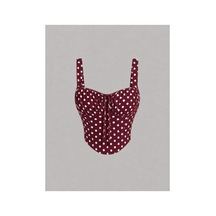 Bordo - Beyaz
