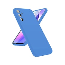 Samsung Samsung Uyumlu Galaxy A24 4g Kılıf First Silikon - Mavi