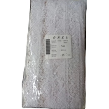 Dantel Polyester Güpür Bant Beyaz 15 Metre En 5 Cm On-740-b