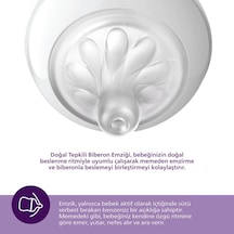 Bezos Doğal Tepkili Natural Response 2'li Biberon Emziği No:4 3+ Ay Nıda
